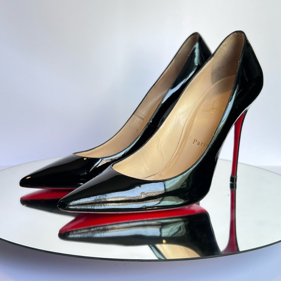 ***SOLD*** Christian Louboutin Décolleté 554 100mm (4 inches) Heels, Size 41.5 - Picture 14 of 15